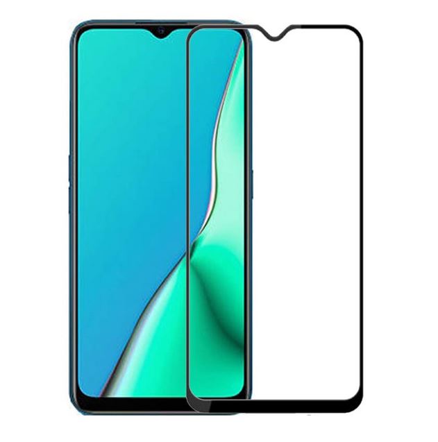 Replacement for A52 BLACK 4D TEMPERED SCREEN GUARD OPPO - Quality Phone Parts in Sri Lanka